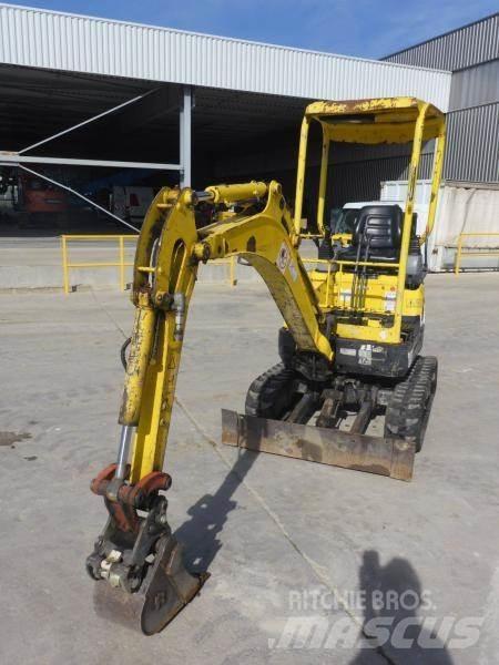 Kubota U17-3 Mini kotrók < 7t