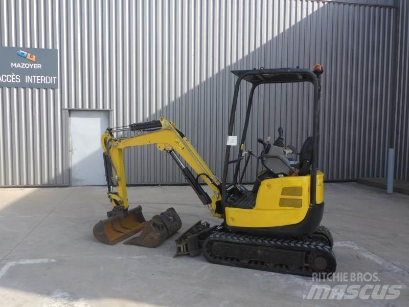 Yanmar VIO17U Mini kotrók < 7t