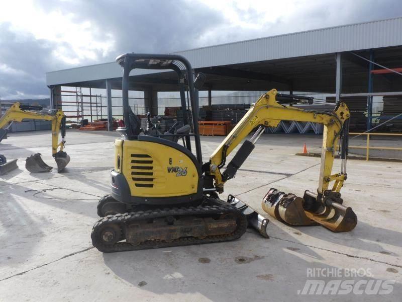 Yanmar VIO26 Mini kotrók < 7t