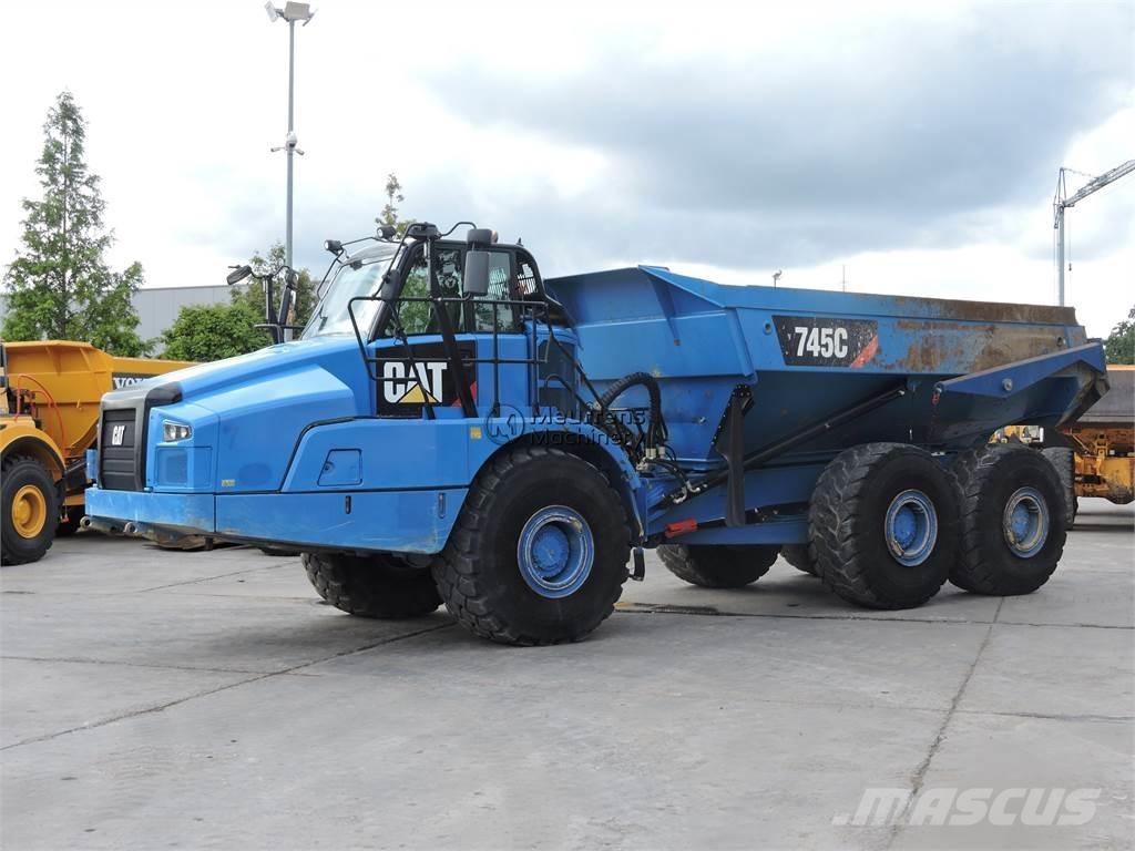 CAT 745C TAILGATE Csuklósdömperek