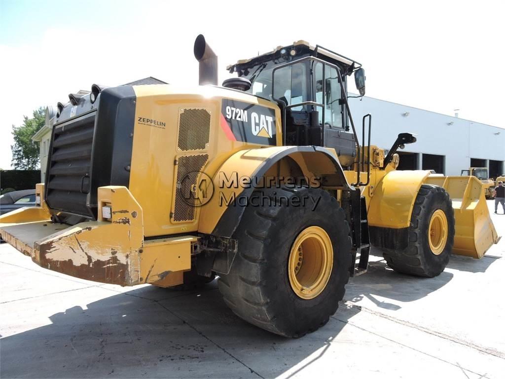 CAT 972M GERMAN Gumikerekes homlokrakodók