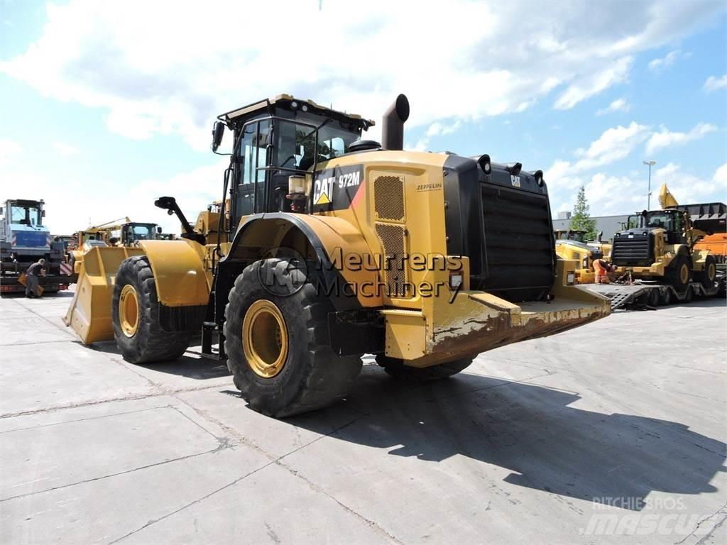 CAT 972M GERMAN Gumikerekes homlokrakodók