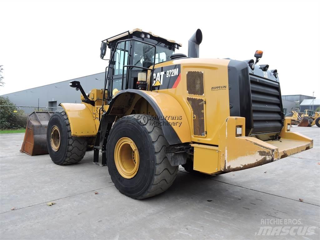 CAT 972M GERMAN Gumikerekes homlokrakodók