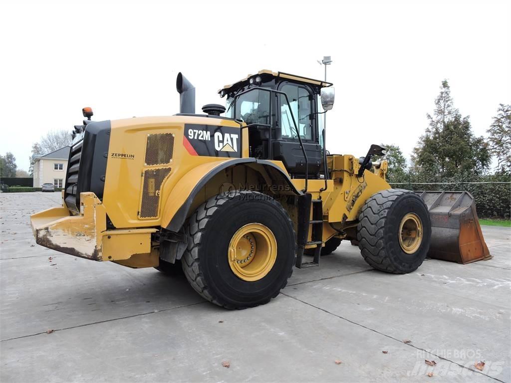 CAT 972M GERMAN Gumikerekes homlokrakodók