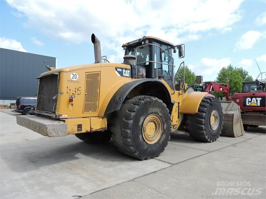 CAT 980H Gumikerekes homlokrakodók