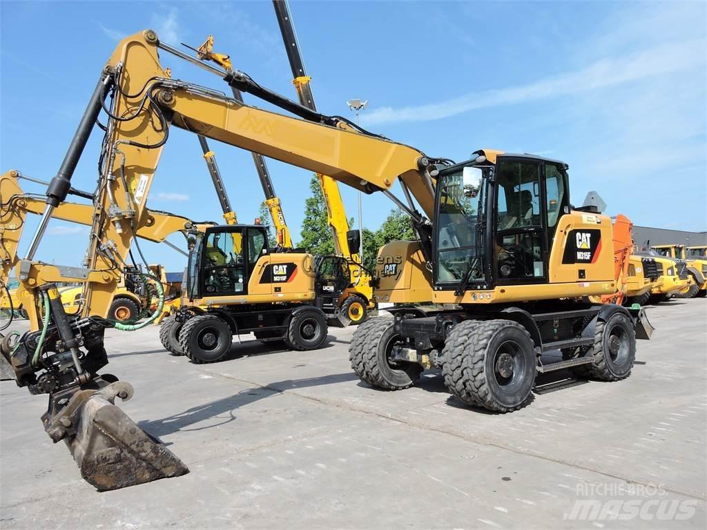 CAT M315F Gumikerekes kotrók
