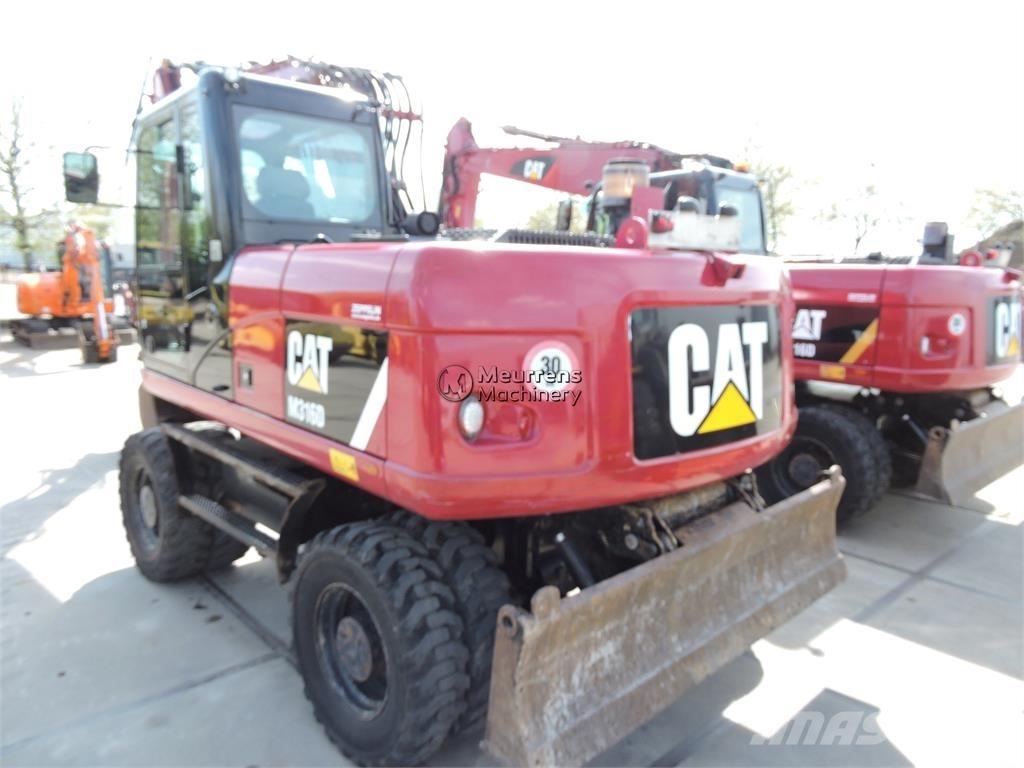 CAT M316D ROTOTILT Gumikerekes kotrók
