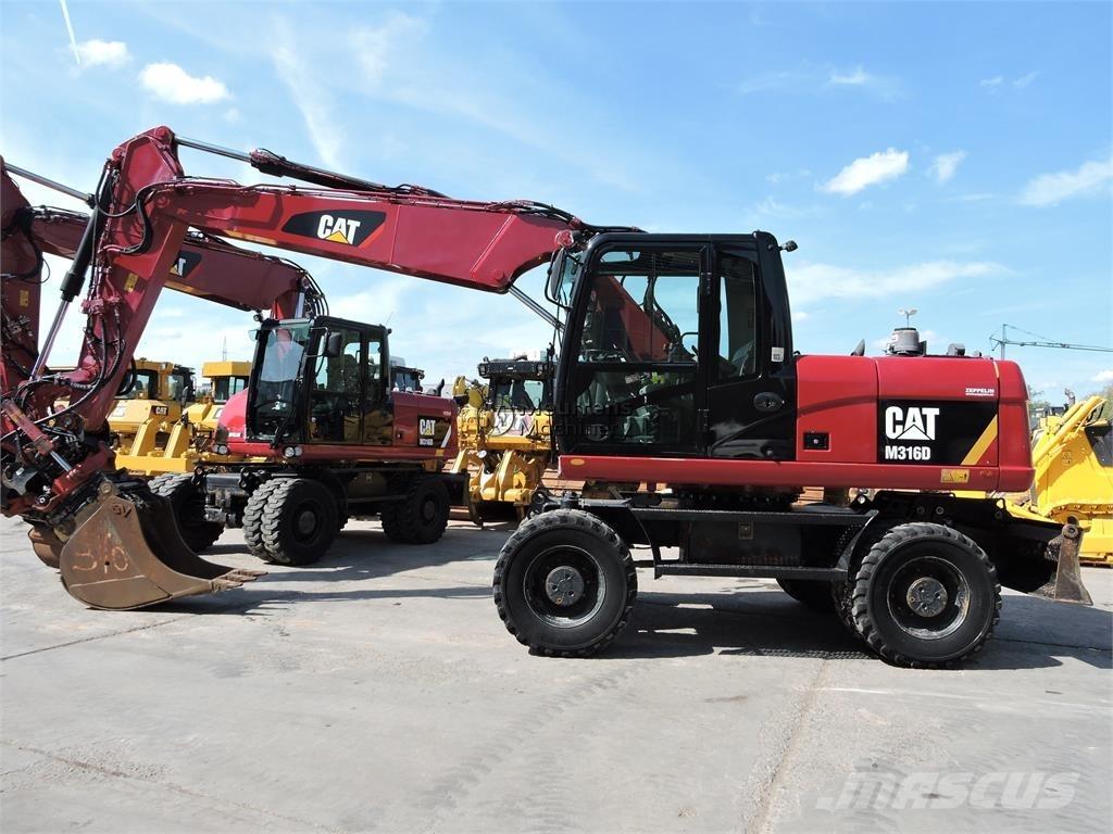 CAT M316D ROTOTILT Gumikerekes kotrók