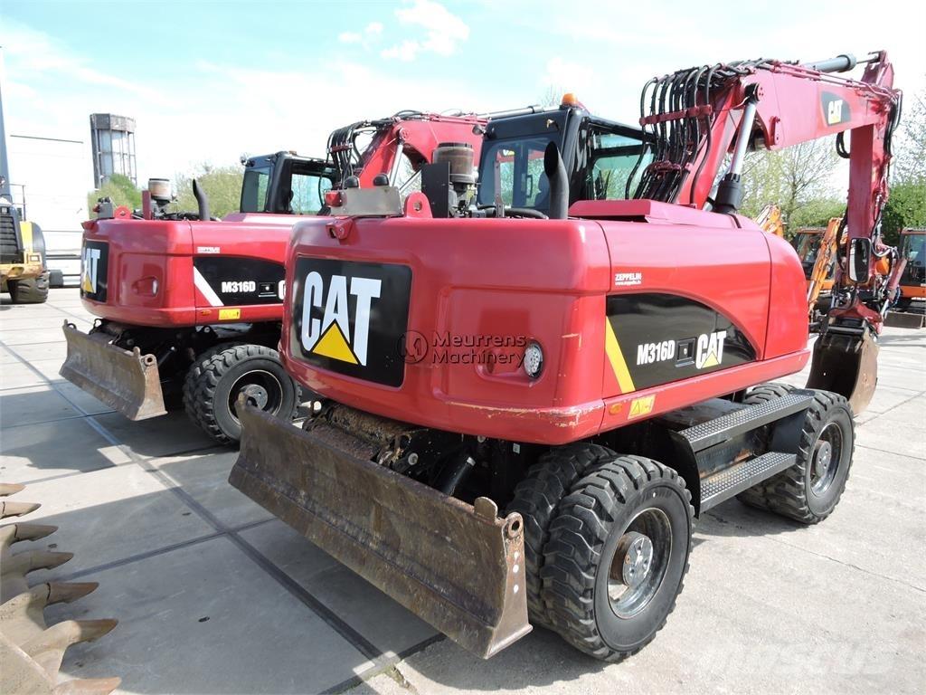 CAT M316D ROTOTILT Gumikerekes kotrók