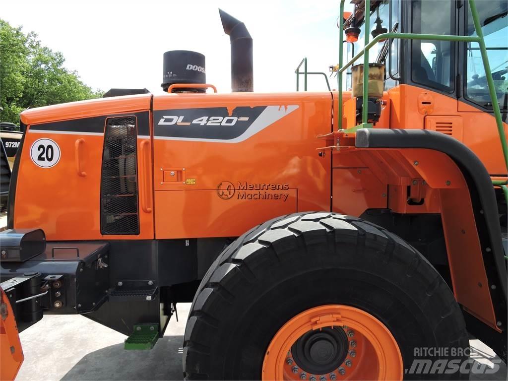Doosan DL420 GERMAN Gumikerekes homlokrakodók
