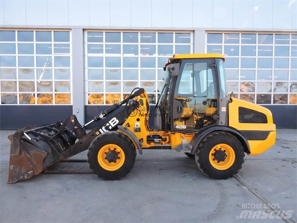 JCB 406 Gumikerekes homlokrakodók