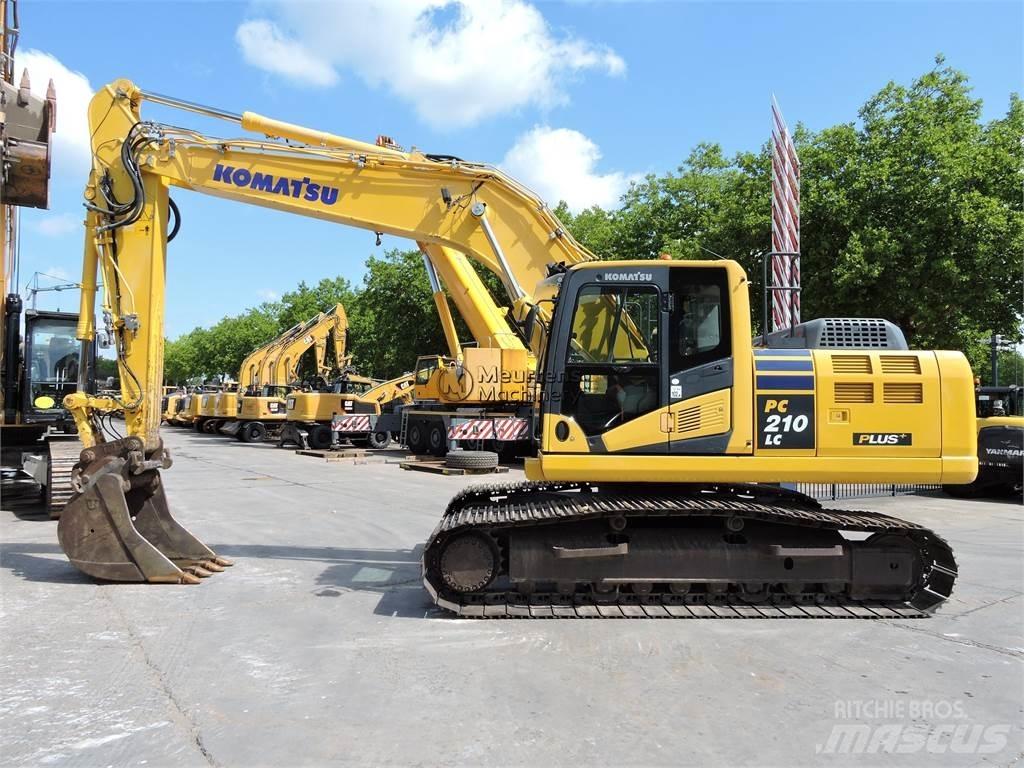 Komatsu PC210LC-10 Lánctalpas kotrók