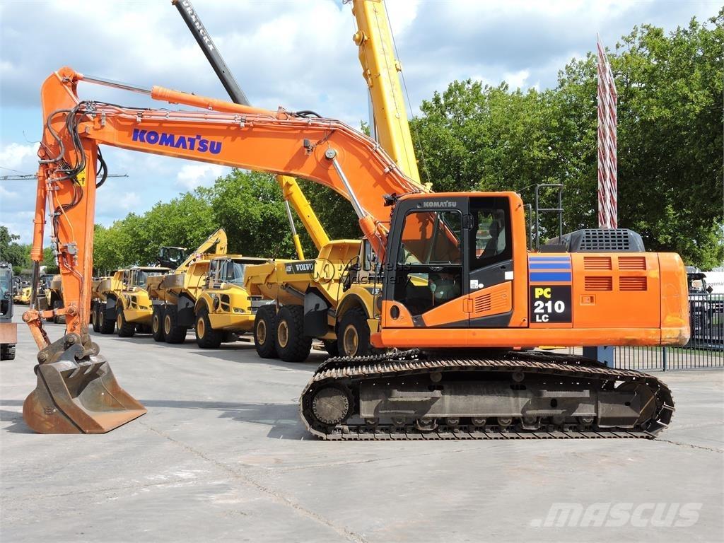 Komatsu PC210LC-10 Lánctalpas kotrók