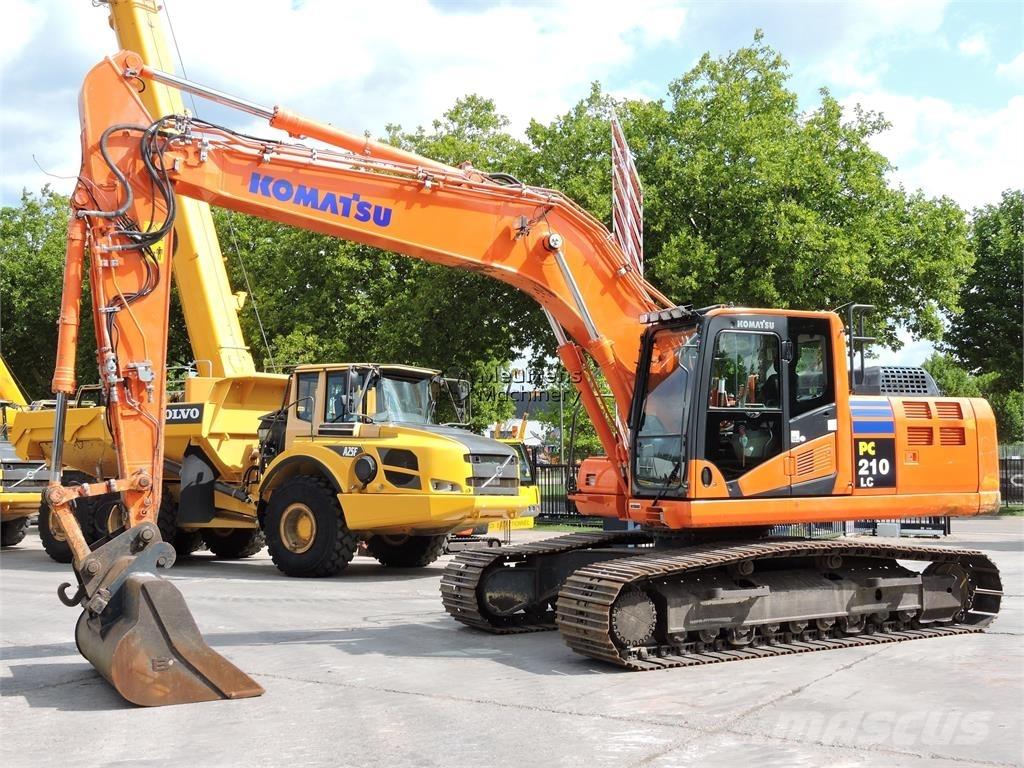Komatsu PC210LC-10 Lánctalpas kotrók