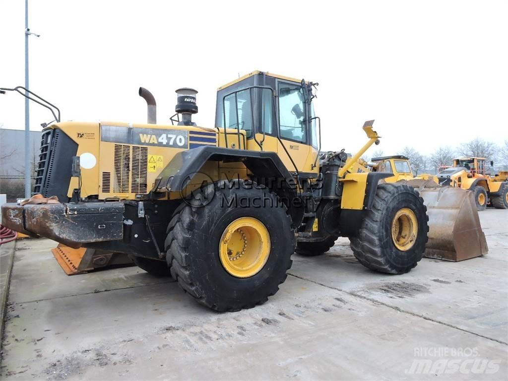 Komatsu WA470-6 Gumikerekes homlokrakodók