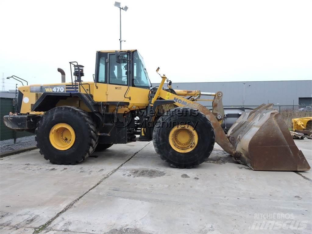 Komatsu WA470-6 Gumikerekes homlokrakodók