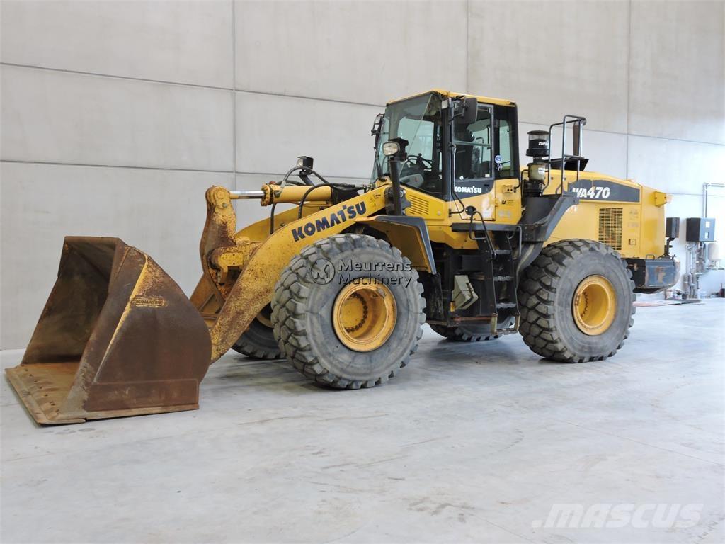 Komatsu WA470-7 Gumikerekes homlokrakodók