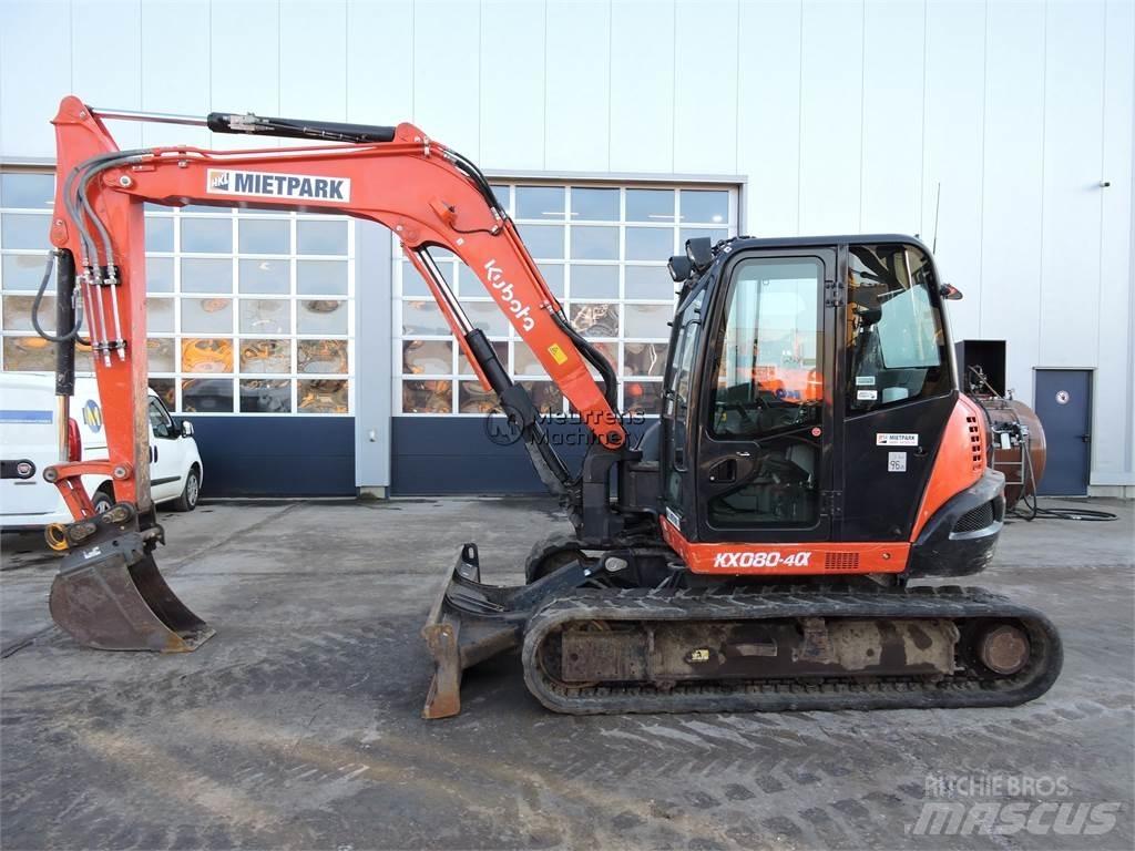Kubota KX080 Építőipar - Egyebek