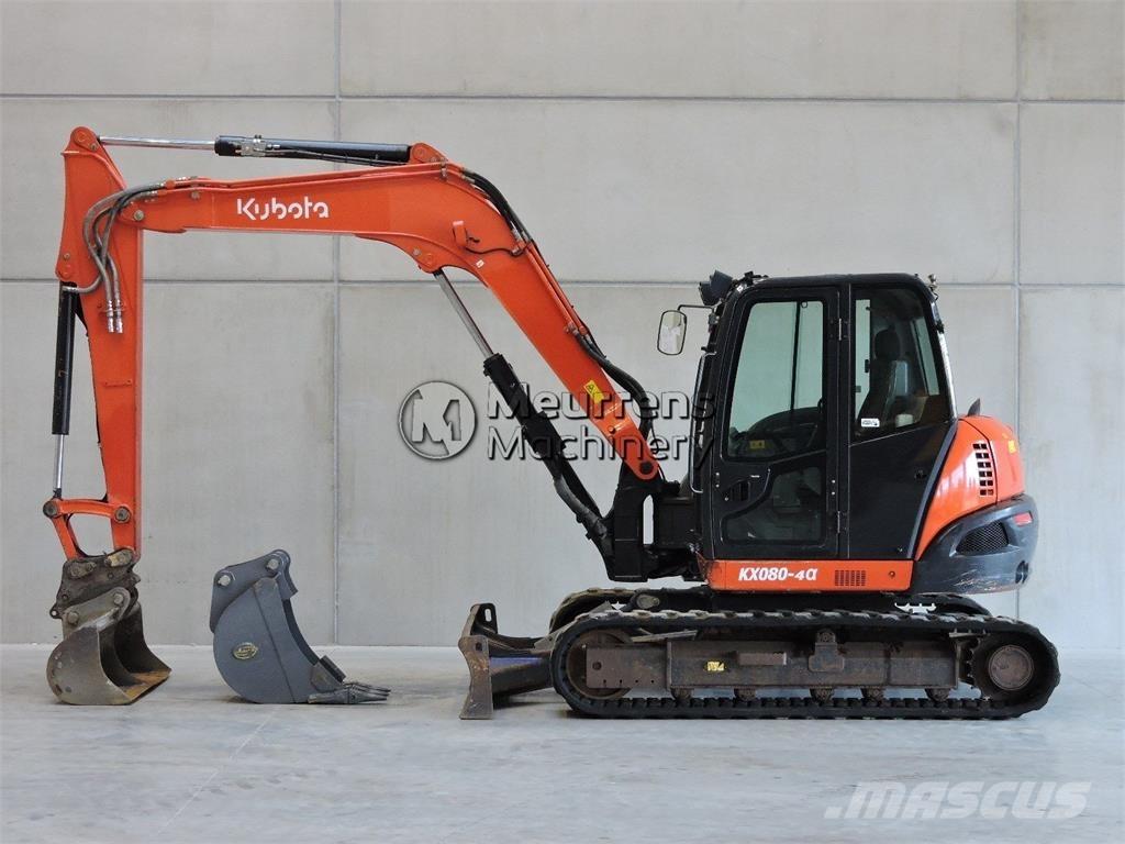 Kubota KX080 Építőipar - Egyebek