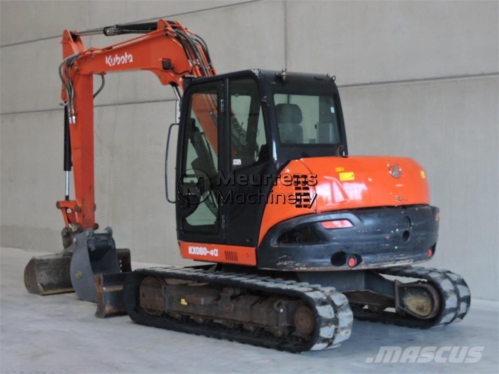 Kubota KX080 Építőipar - Egyebek