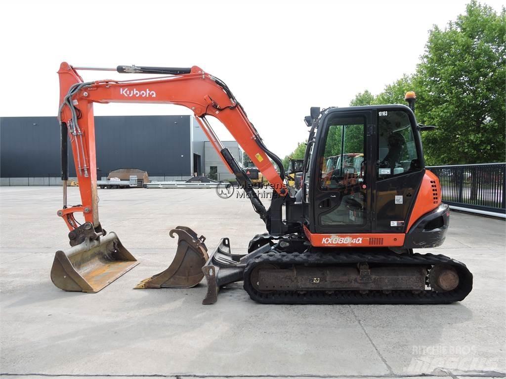 Kubota KX080-4 Építőipar - Egyebek