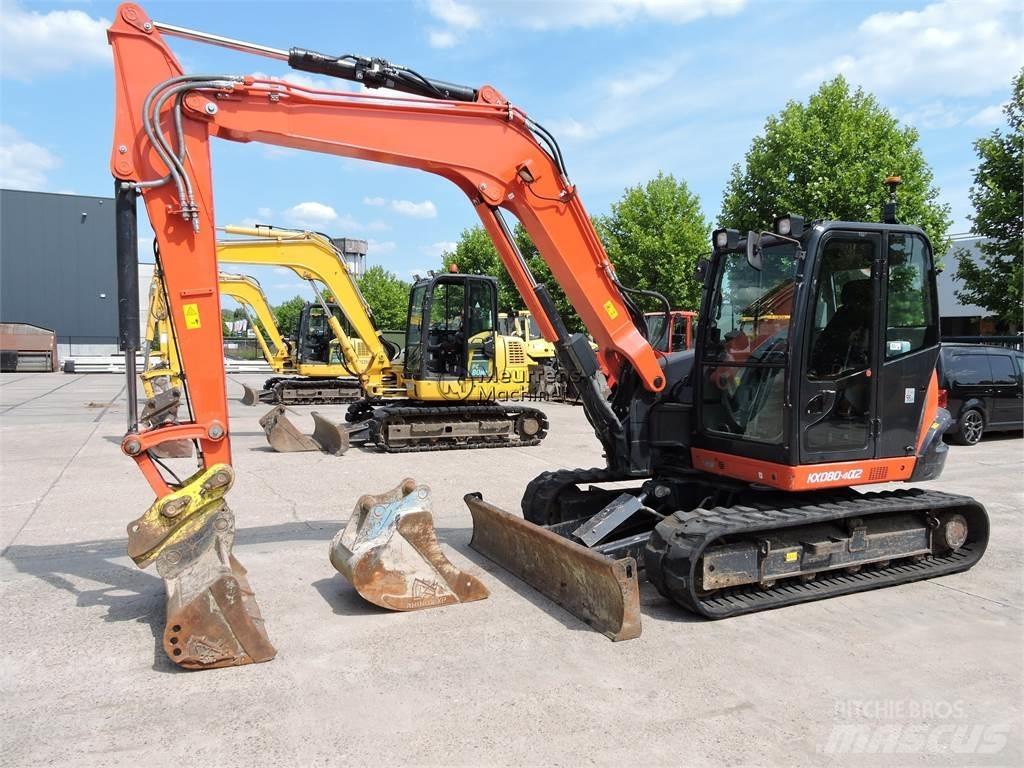 Kubota KX080-4 Építőipar - Egyebek