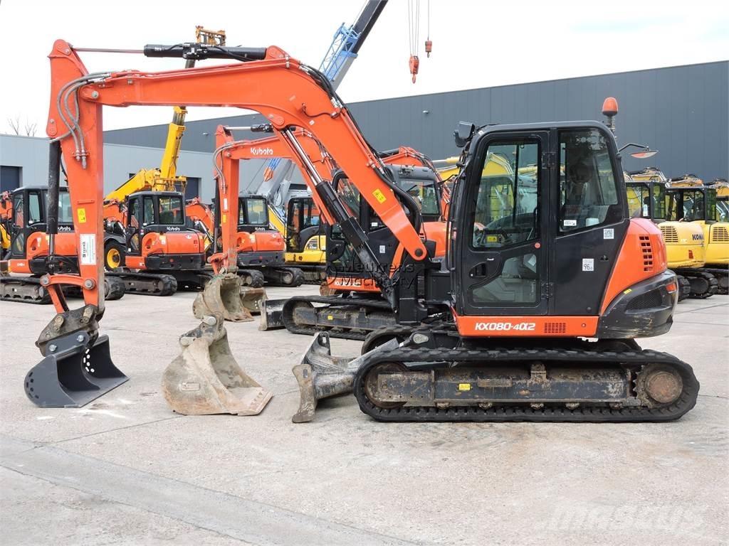 Kubota KX080-4 Építőipar - Egyebek