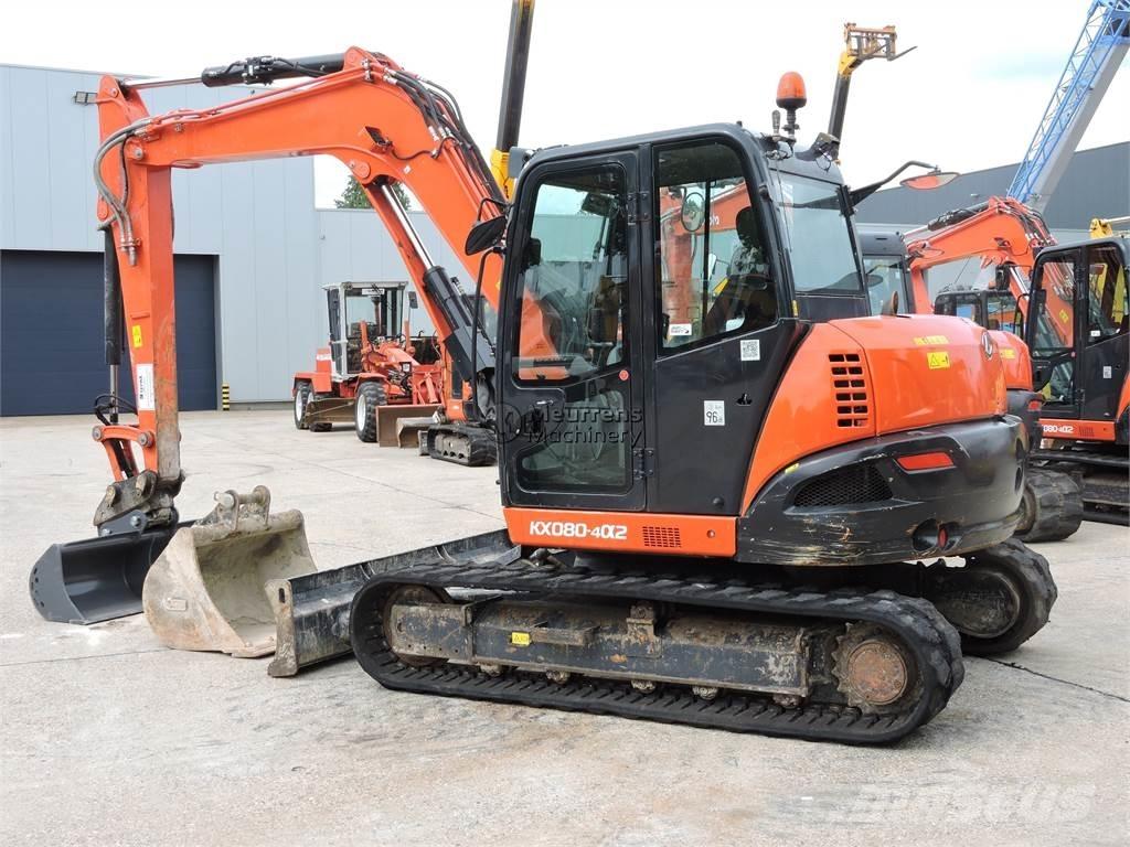 Kubota KX080-4 Építőipar - Egyebek