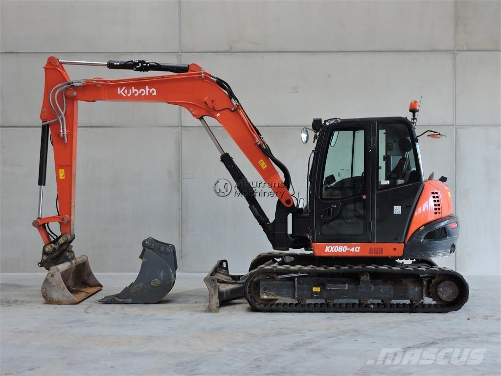 Kubota KX080-4 Építőipar - Egyebek