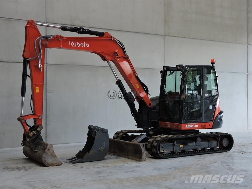 Kubota KX080-4 Építőipar - Egyebek