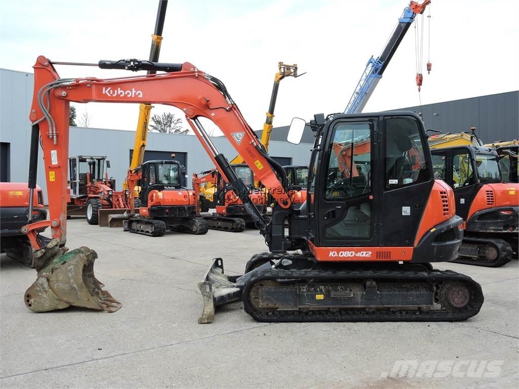 Kubota KX080-4 Építőipar - Egyebek