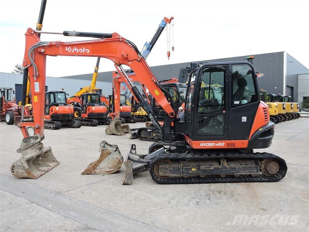 Kubota KX080-4 Építőipar - Egyebek