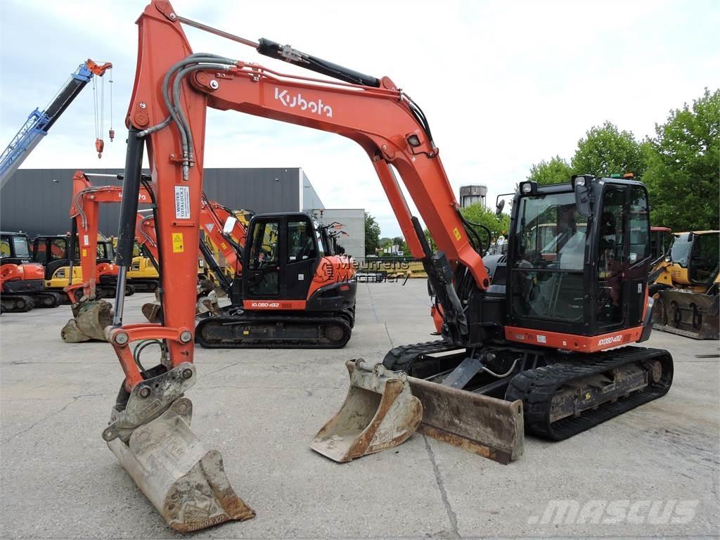 Kubota KX080-4 Építőipar - Egyebek