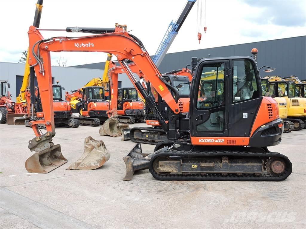 Kubota KX080-4 Építőipar - Egyebek