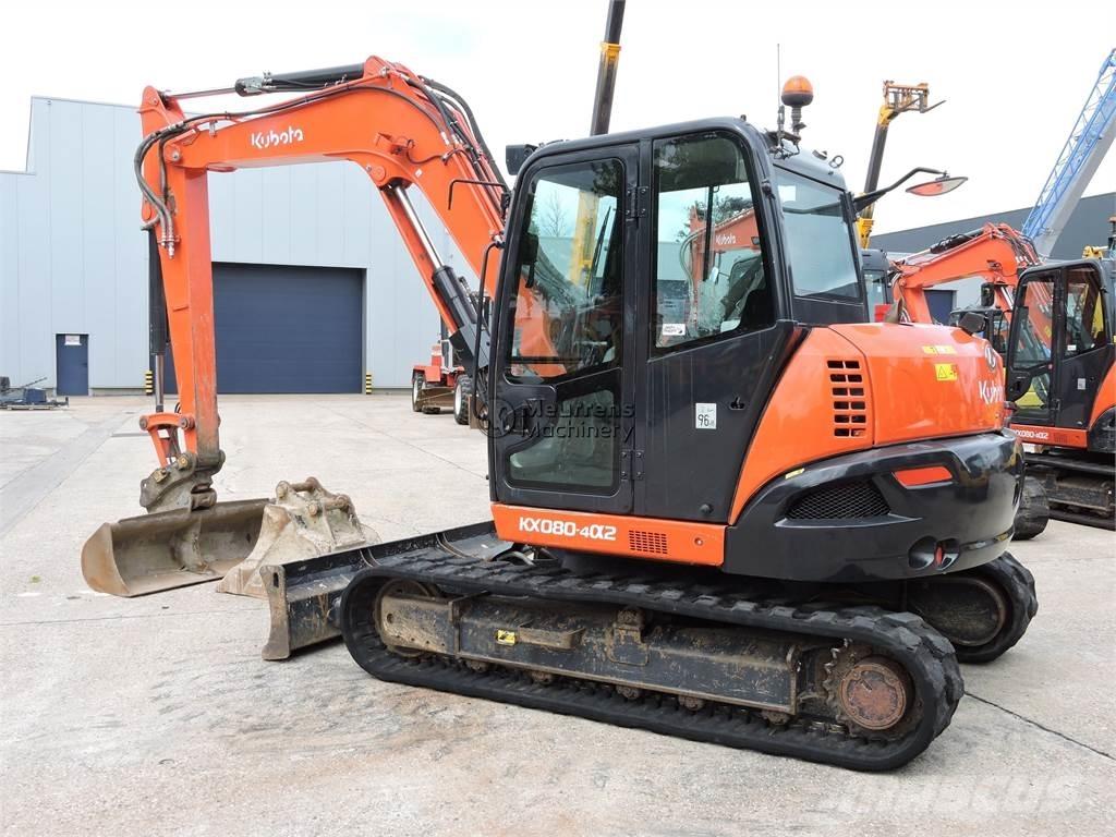 Kubota KX080-4 Építőipar - Egyebek