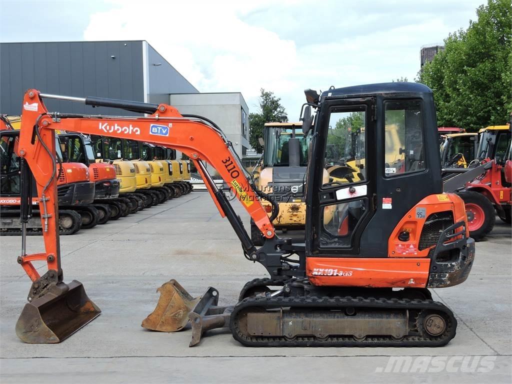 Kubota KX101 Építőipar - Egyebek