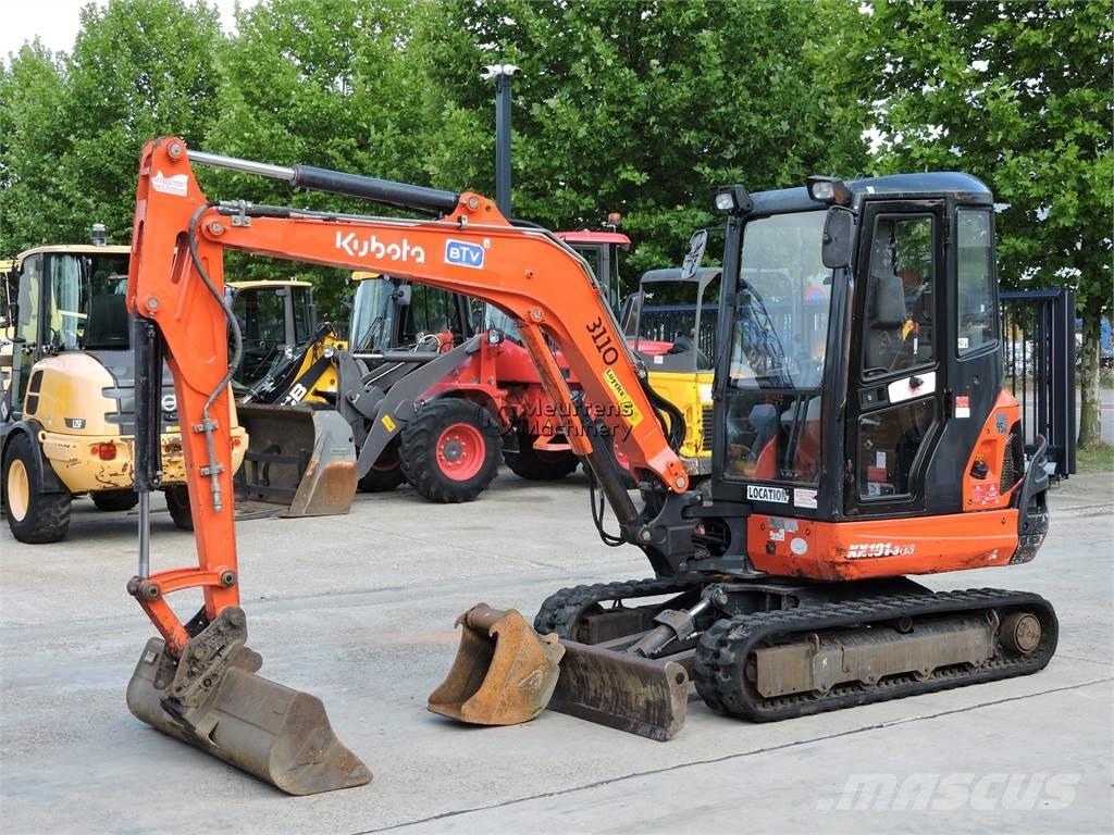Kubota KX101 Építőipar - Egyebek