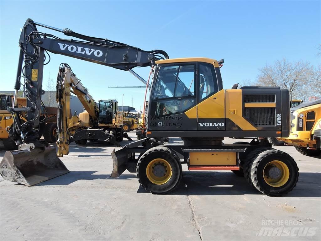 Volvo EW160E Gumikerekes kotrók