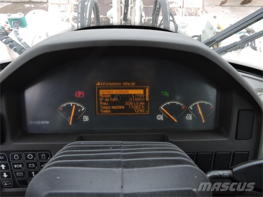 Volvo L180G Gumikerekes homlokrakodók