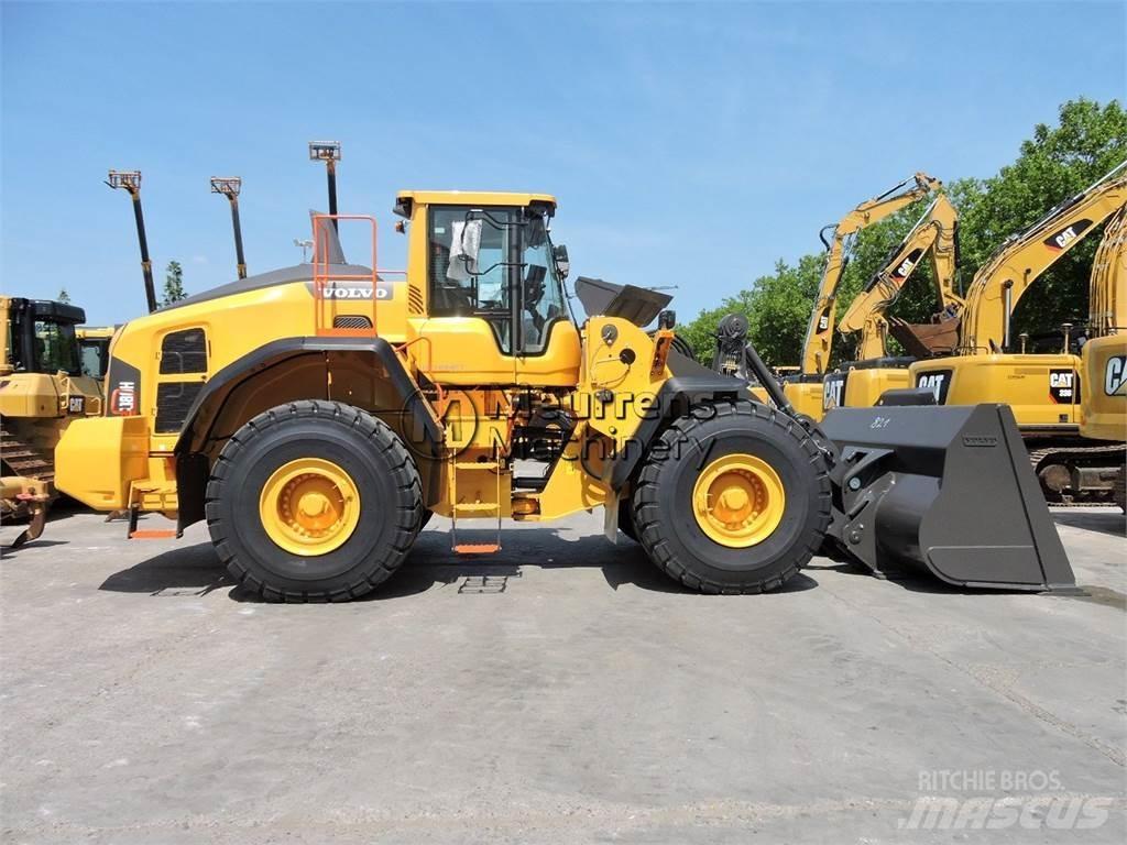 Volvo L180H Gumikerekes homlokrakodók
