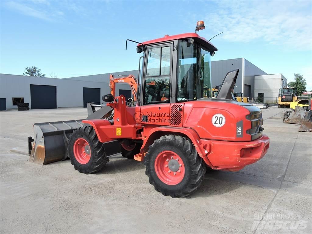 Volvo L35G + Fork-German Gumikerekes homlokrakodók