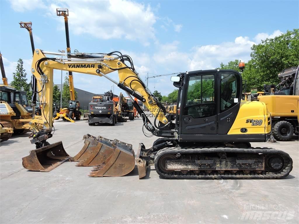 Yanmar SV120 Lánctalpas kotrók