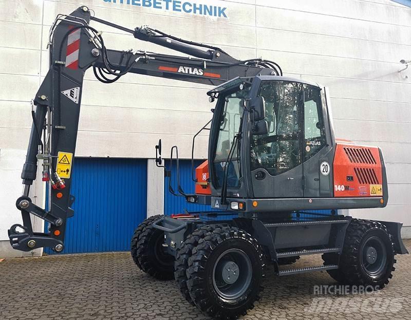 Atlas 140 W Gumikerekes kotrók