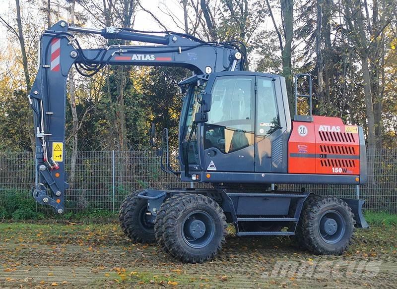 Atlas 150 W Gumikerekes kotrók