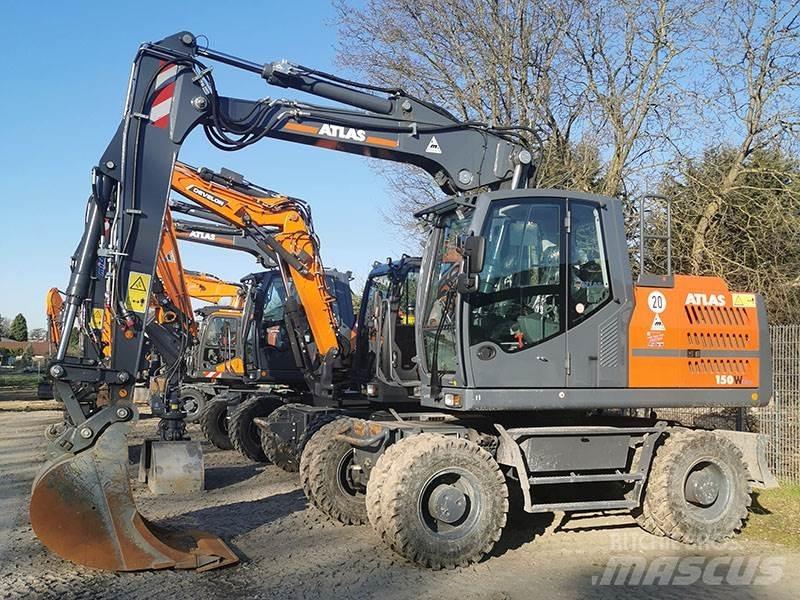 Atlas 150 W Gumikerekes kotrók