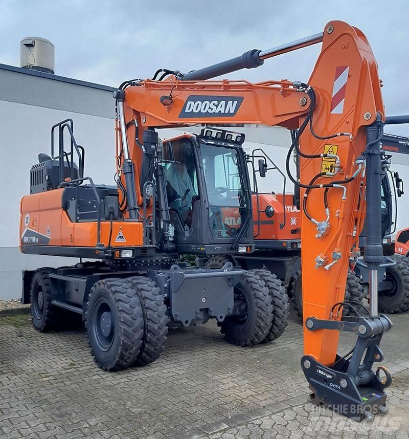 Doosan DX 170 W-7 Gumikerekes kotrók