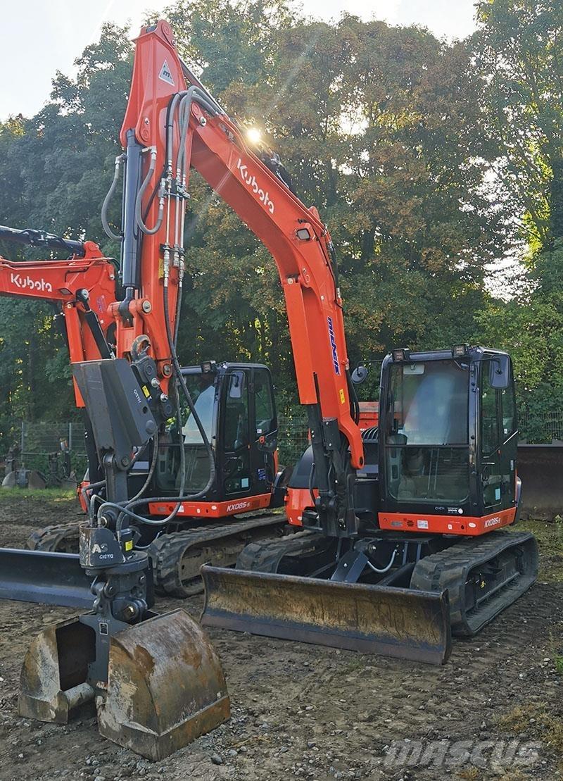 Kubota KX 085-5 GL Mini kotrók < 7t