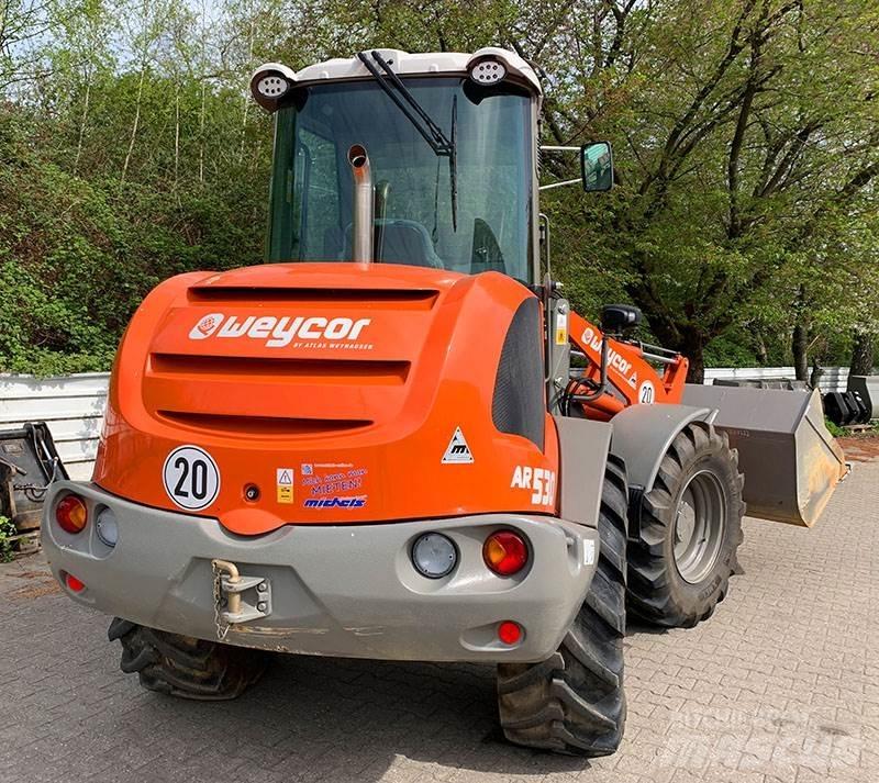 Weycor AR 530 Gumikerekes homlokrakodók