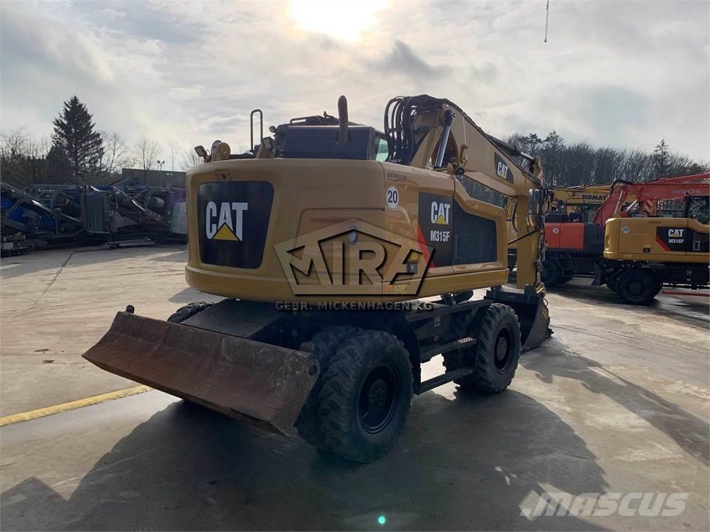 CAT M 315 F Gumikerekes kotrók