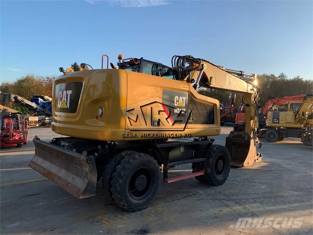 CAT M 316 F Gumikerekes kotrók